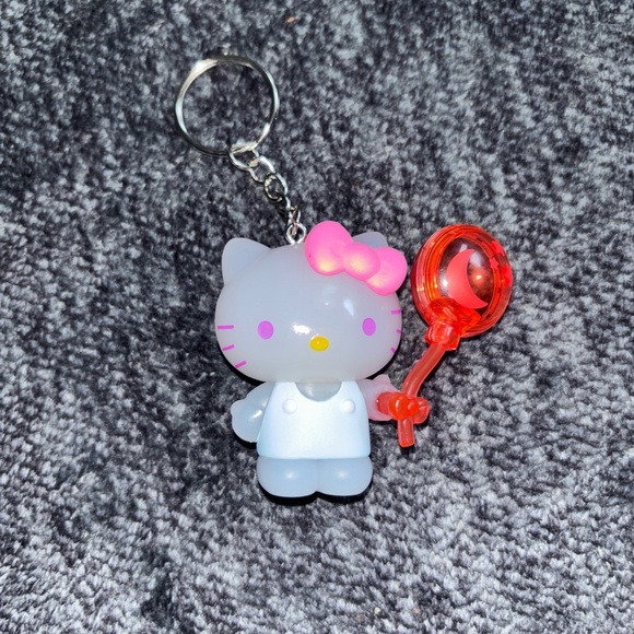 Sanrio Accessories - Sanrio Hello Kitty Key Holder with Pink and Red Accents